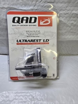 QAD Quality Archery Designs UltraRest LD Arrow Rest - Black ( QURL) Free Ship