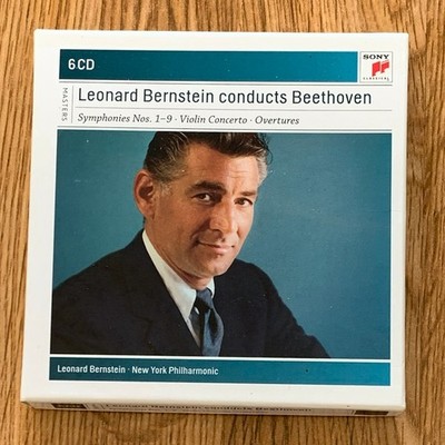 Leonard Bernstein Conducts Beethoven (6 CDs Symphonies 1-9, Violin Concerto)