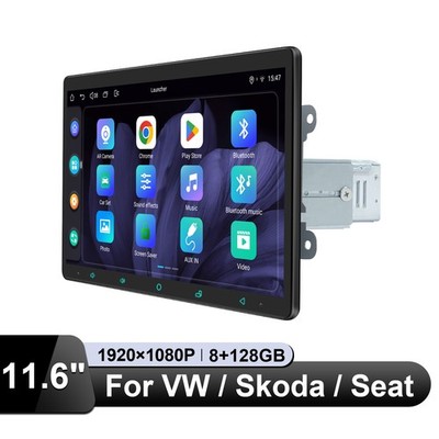 JOYING HD 11.6inch Plug and Play Car Stereo 8GB RAM 128GB ROM For VW Passat 2013