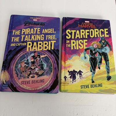 Marvel Book Lot Captain Marvel Star Force on The Rise + Avengers Endgame