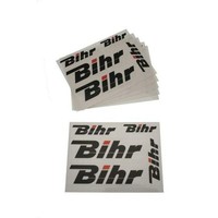 Bihr Schwarze Klebefolie FüR Motorrad Ersatzteile ZubehöR Teile