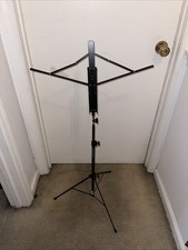 On-Stage Stands SM7122BB Compact Folding Music Stand with Bag New