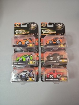 Jada Fast & Furious 25 years Small Blocks 1/43 Full Set Of 6 New