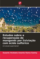 Susarla Venkata Ananta Rama Sastry | Estudos Sobre A RecuperaçãO De ManganêS...