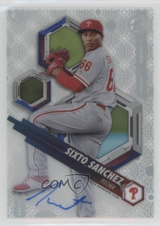 Sixto Sanchez #PHT-SS 2018 Bowman High Tek Baseball Prospects