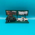 Hot Wheels VW Classic Bug Vintage Club Chase & 52 Chevy Truck Custom Display