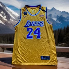 Nike kobe Bryant swingman stitched KB edition jersey Men’s Sz L 50 Preowned RARE