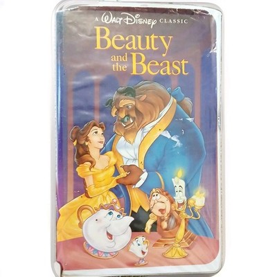 Walt Disney Black Diamond Beauty and the Beast VHS Classic Edition