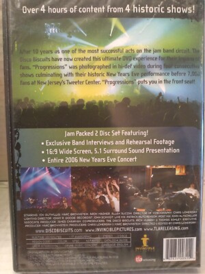 DISCO BISCUITS Progressions Live NYE N.J. 2006 2×DVD NTSC 2007 TLA