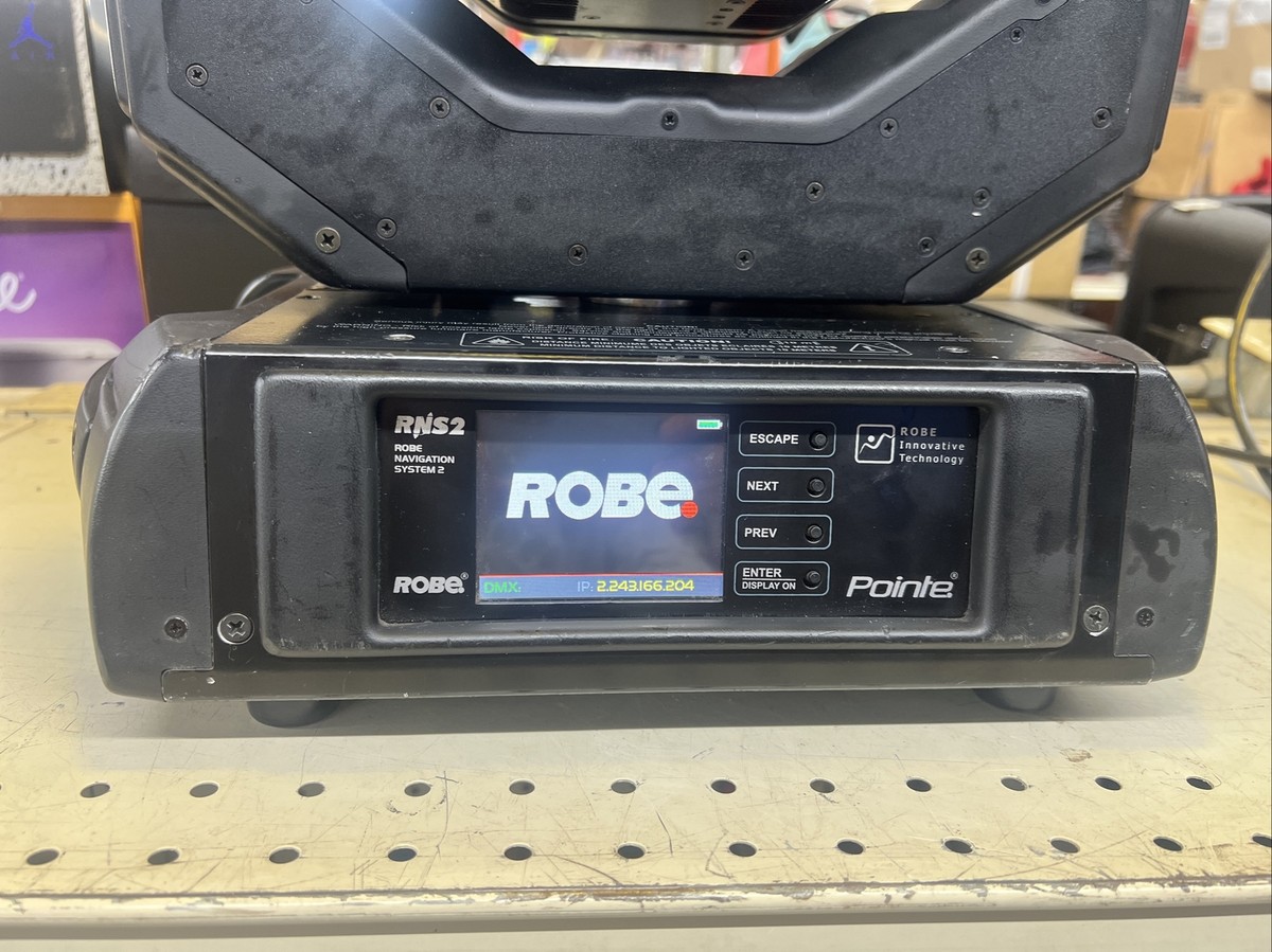 Robin Pointe ￼RNS2 Robe Navigation System 2 Moving Head Light | eBay