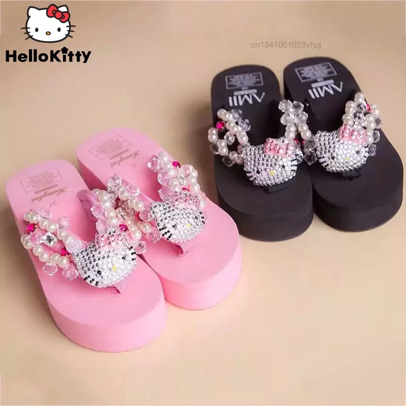 Hello kitty sale flip flops