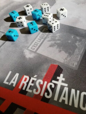 La Resistance Bonus Stamped Dice (English Version)