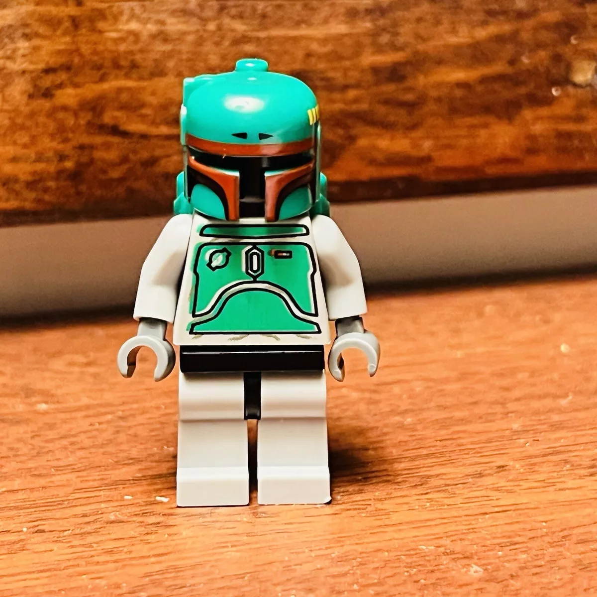 Lego Star Wars Boba Fett Minifigure 852552 Grays Dark Red sw0002b Rare Retired