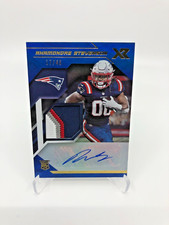 2021 Panini XR Rhamondre Stevenson /49 Rookie Swatch Auto