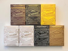 Monarchs Playing Cards by Theory 11 shipped in Carat DS1 NEW Sealed MINT