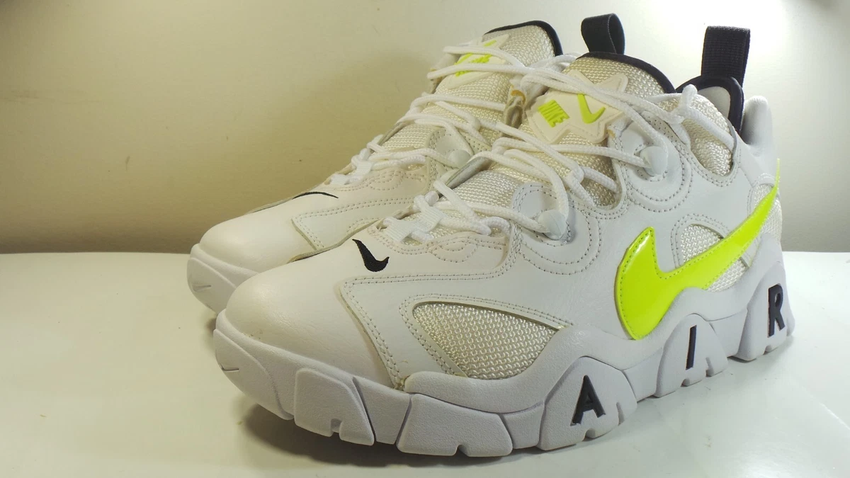 Nike Air Barrage Low White Volt for Sale | Authenticity Guaranteed