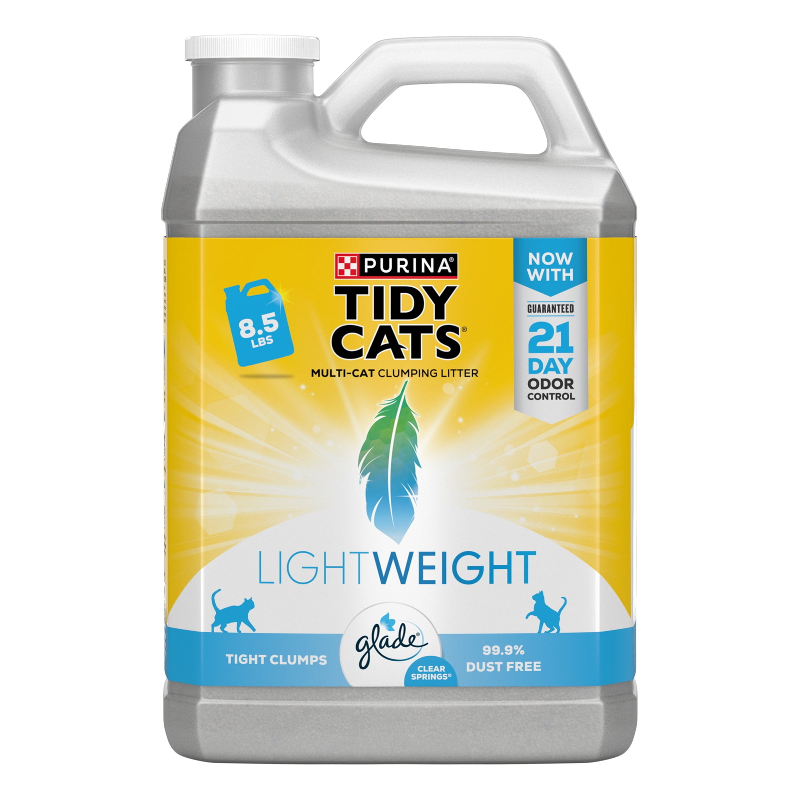 Purina Tidy Cats Lightweight Clumping Cat Litter, Low Dust, 