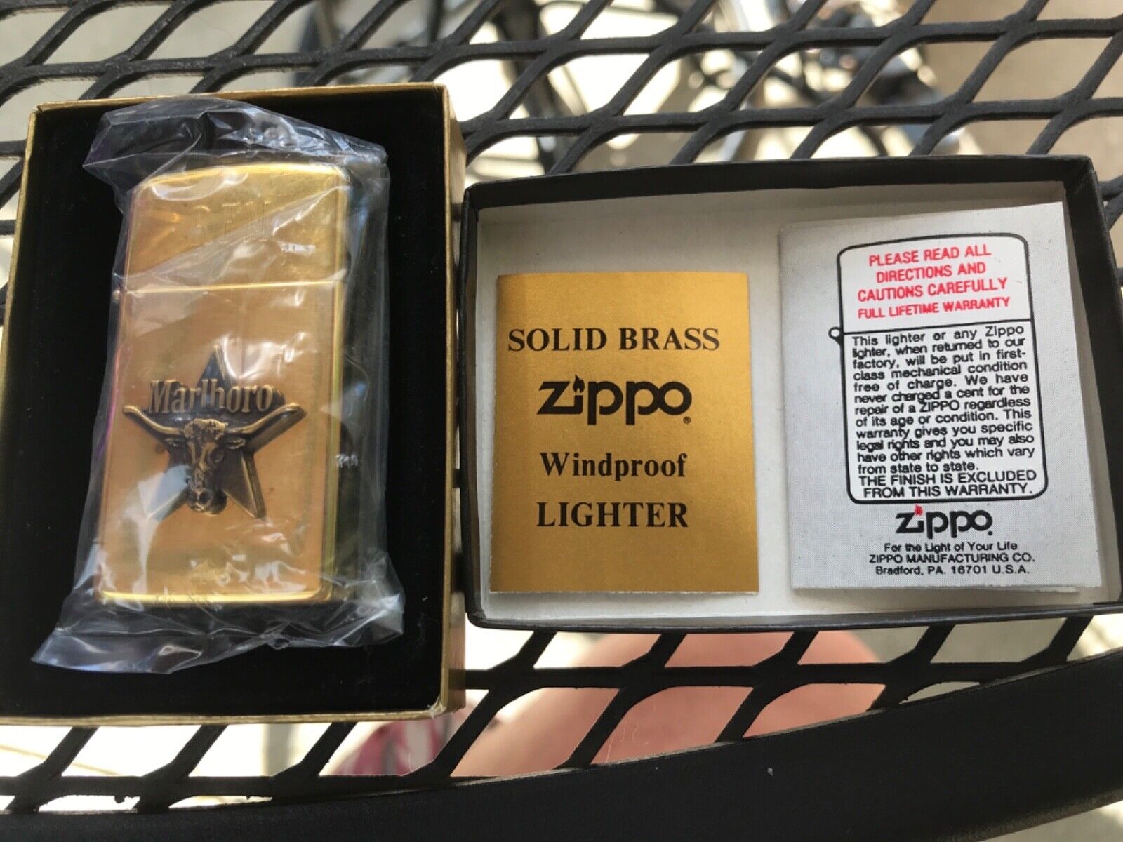 Zippo - Marlboro Filter Cigarettes PM Limited Edition 021/100