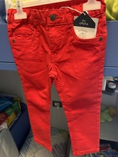 Pantaloni Chicco Rossi Bambino  3 Anni