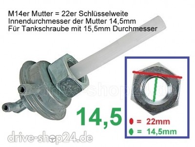 BENZINHAHN für BAOTIAN Roller BT49QT-7,9,12D1,12E1,12C1,12F1,20A2