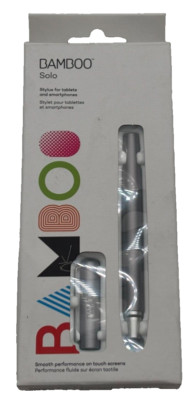 Wacom Bamboo Solo Stylus 3rd Gen CS160K Gray New Sealed