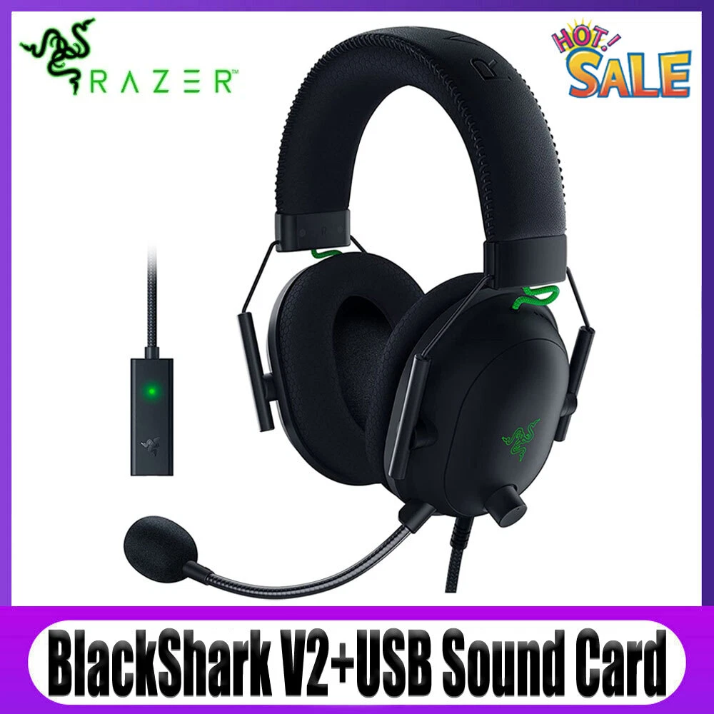 Razer blackshark usb sound card hot sale