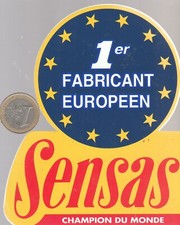 AUTOCOLLANT. Pêche. SENSAS 