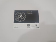 John Lewis Aluminium Cog Wall Clock