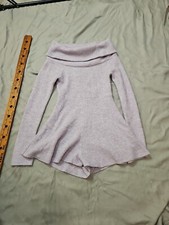 Urban Outfitters Romper Womens Medium Purple Sweater Knit Grace Off The Shoulder