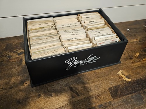 1960's Original Fender String Display Box Promotional - Picture 4 of 10