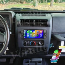 For 2003-2006 Jeep Wrangler 6.86" Android 13 Carplay Car Stereo Radio GPS Navi 