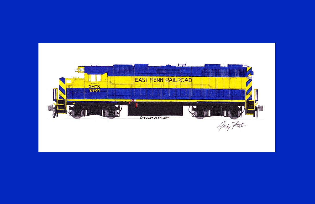 East Penn Railroad GP38-3 #2801 11
