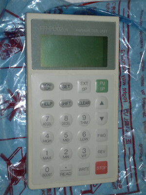 NOS Mitsubishi FR-PU02ER Inverter Option Parameter Unit Interface 
