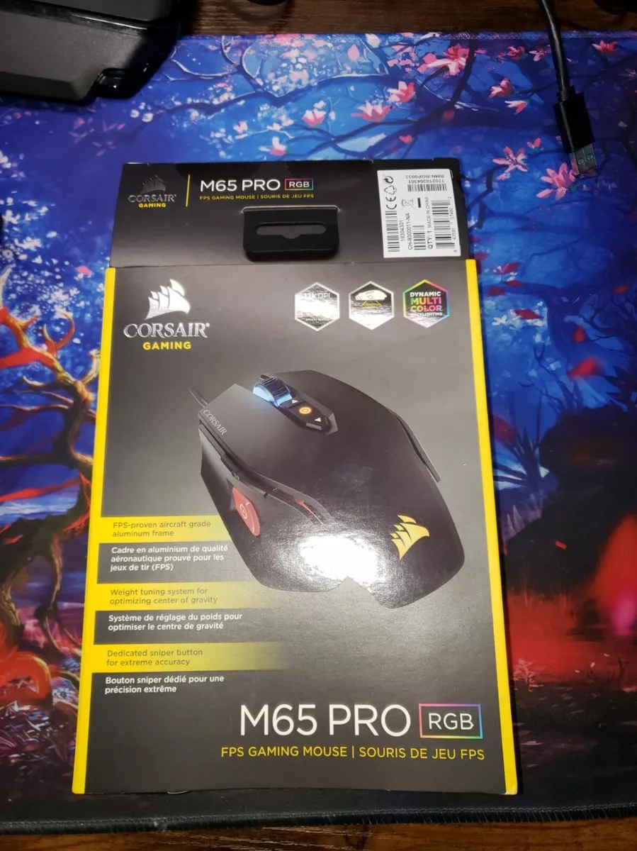 M65 PRO RGB FPS Gaming Mouse — Black