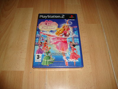 BARBIE EN LAS 12 PRINCESAS BAILARINAS DE ACTIVISION SONY PS2 NUEVO  PRECINTADO