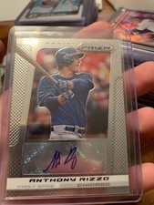 2013 Panini Prizm Anthony Rizzo Parallel Prizm Auto Autograph! Chicago Cubs!