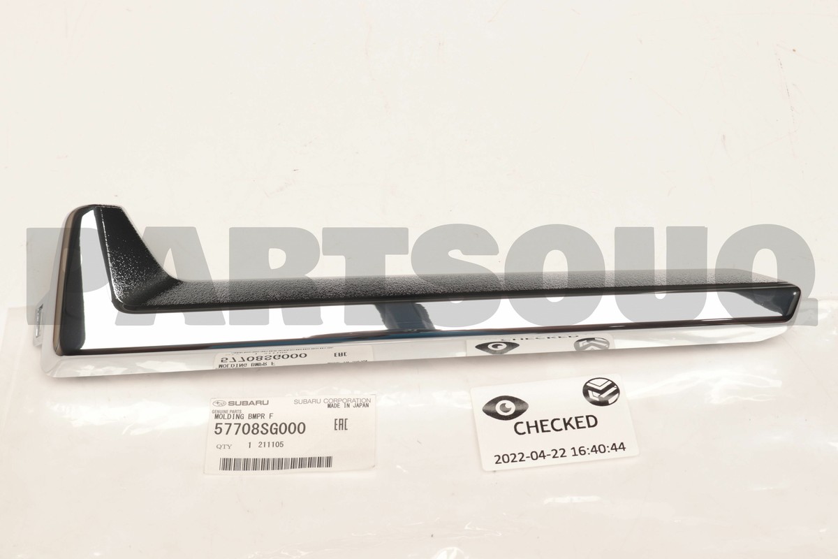 57708SG000 Genuine Subaru MOLDING BMPR F 57708-SG000 | eBay