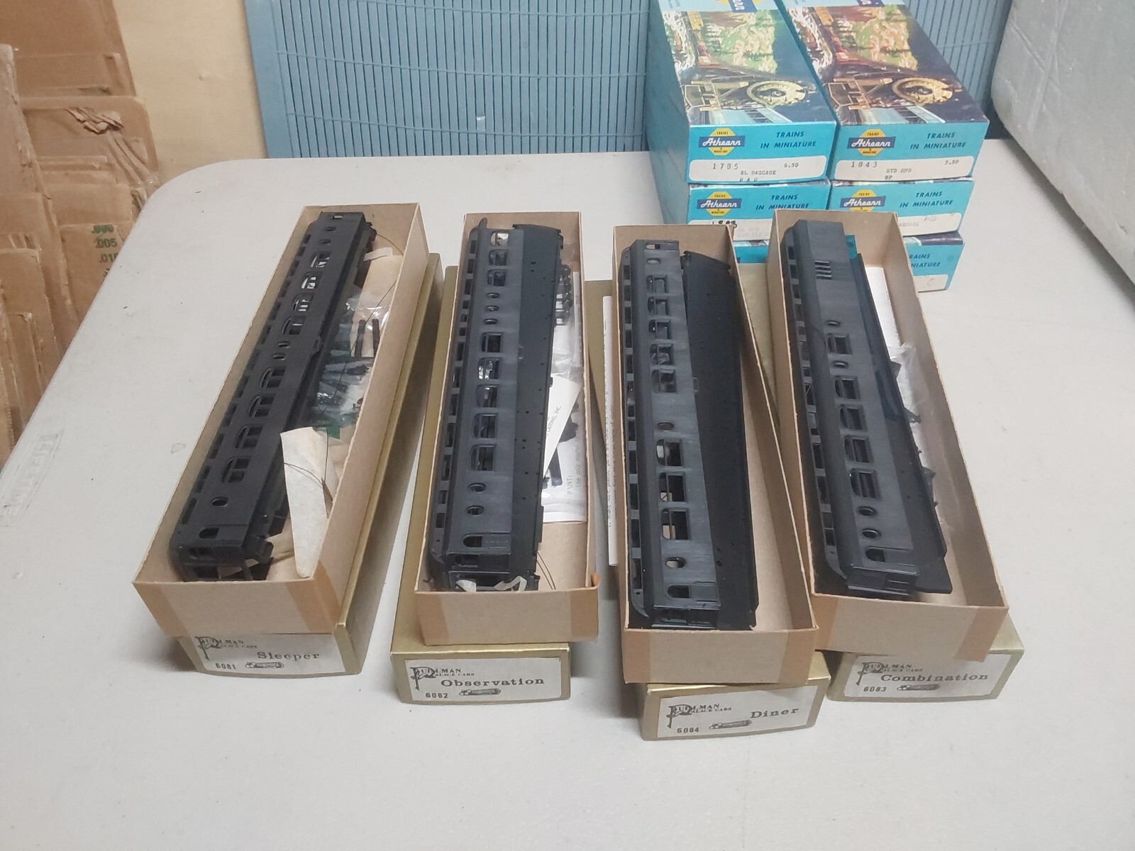 LOT OF 10 HO SCALE PASSENGER CARS W/ORIGINAL BOX VERY NICE eBay