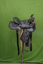 Z.A. Enterprises Premium Genuine Leather Western Horse Saddle with Tack Set.