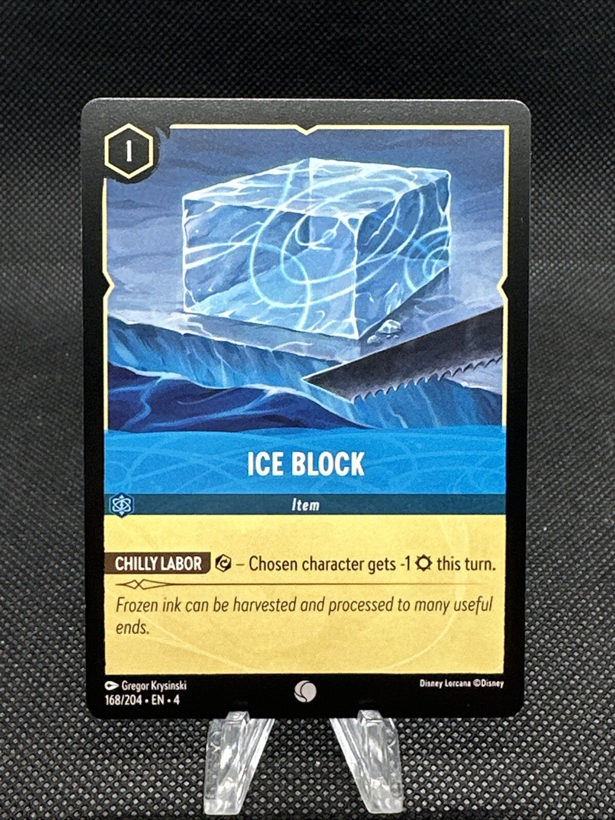 Ice Block (168/204) [Reg] (NM) - Lorcana - Ursula's Return