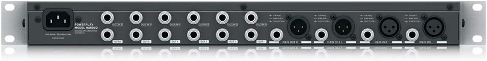 Behringer Powerplay HA6000 6-channel Headphone Mixing/Distribution Amplifier NEW - Image 3 of 4