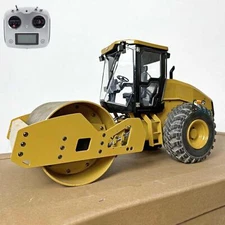 1/12 Metal Remote Control Road Roller CS11 RC Engineering Vehicles with Light