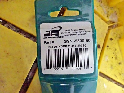 JR Products GSNI-5300-30 Gas Spring Pair - 2 Pack Lift Support For Doors & Hatches