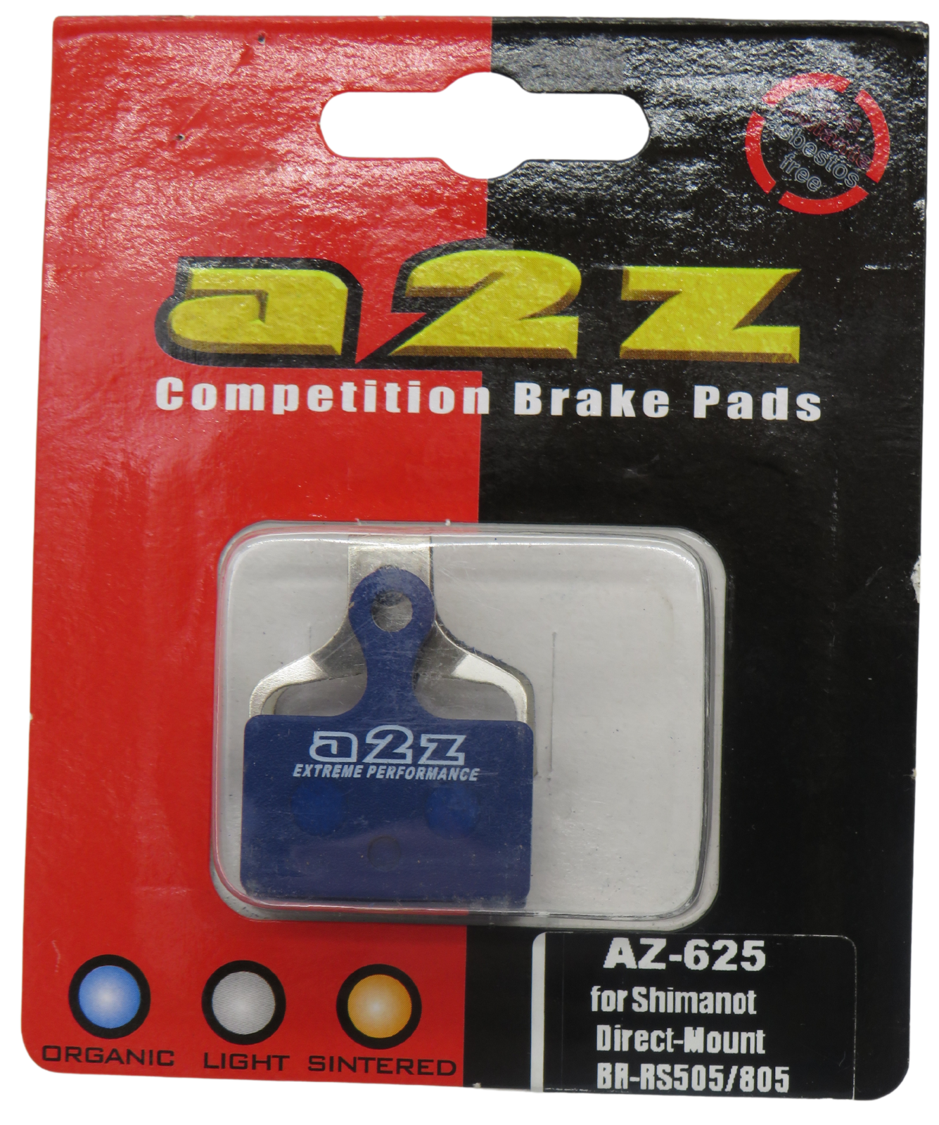 A2Z Disc Brake Pads -fits Shimano Direct-mount  BR-RS505/805 - AZ-625 h