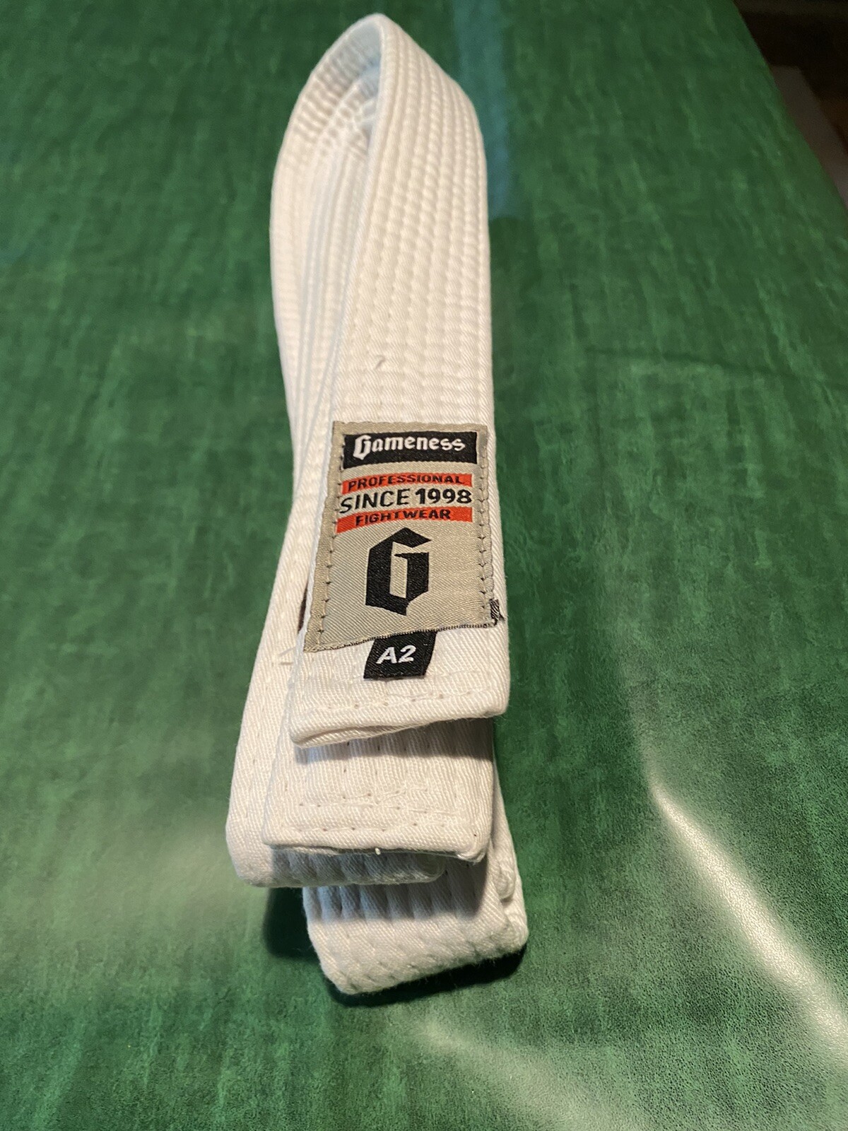 Gameness High Quality Brazilian Jiu Jitsu White Belt A2 5'6"5'9" 165