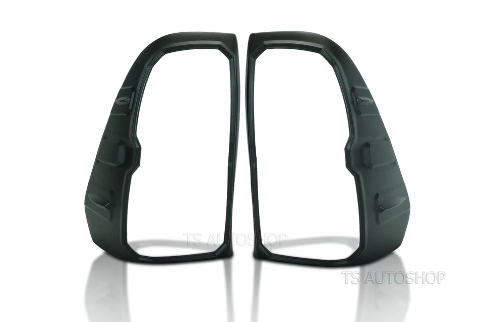 Fits Toyota Hilux Revo Sr5 2015 2017 Set Matte Black Head Tail Lamp Light Cover - Image 3 of 4