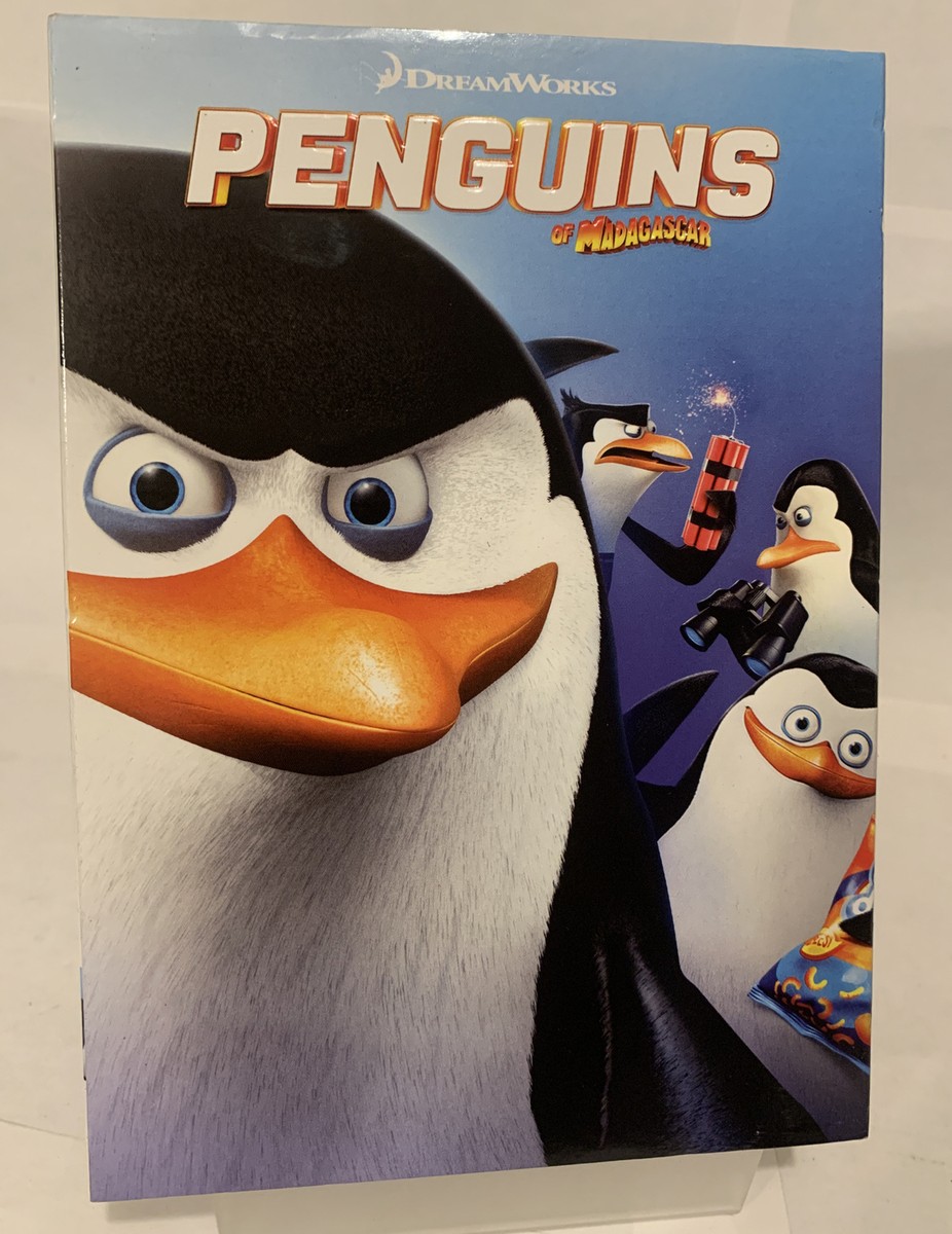 Penguins of Madagascar DVD Tom McGrath Brand New Sealed W