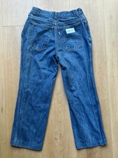Vtg Levi's Youth Jeans White Tab Women's, Sz 14 28 X 25 High Waisted Hemmed