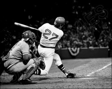 Carlton Fisk Photo 8X10 - Boston Red Sox 1975 World Series Johnny Bench #4