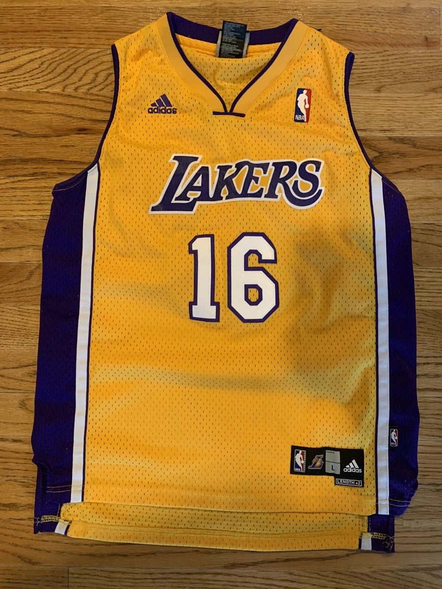 Men's Los Angeles Lakers Kobe Bryant adidas Gold Player Swingman Home Jersey